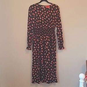 Kate Spade Rose Print Dress